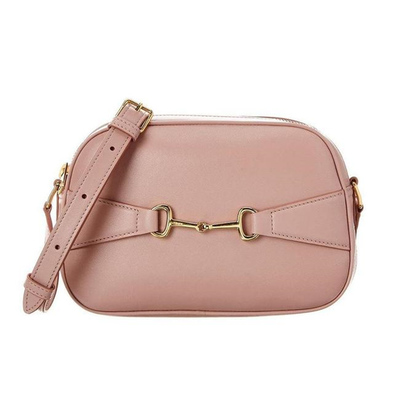 NEW Celine Camera Crecy 191353 Bus 38no Cross Body Pink Leather Shoulder Bag