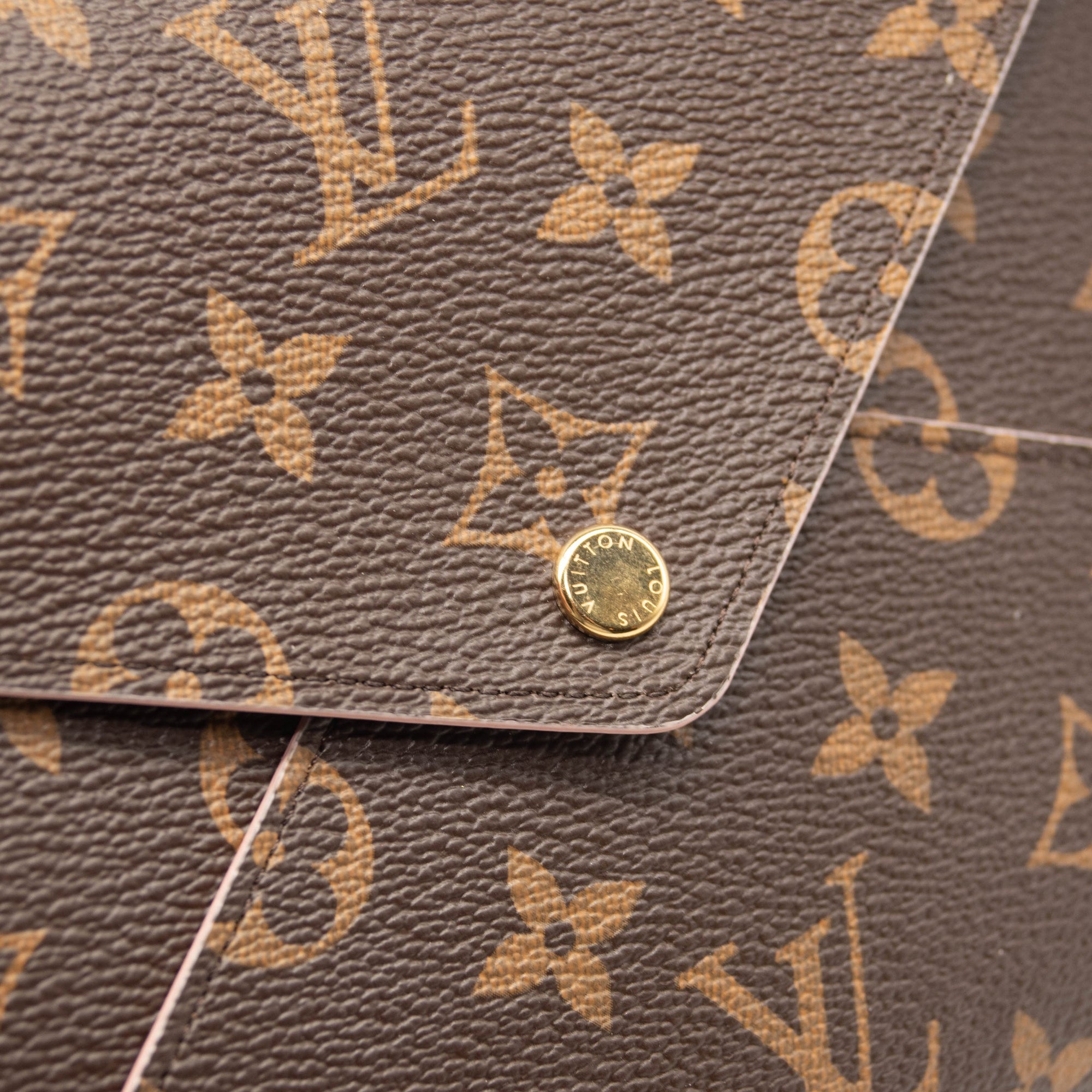 Louis Vuitton Monogram Large Kirigami Pochette Insert Rose Ballerine