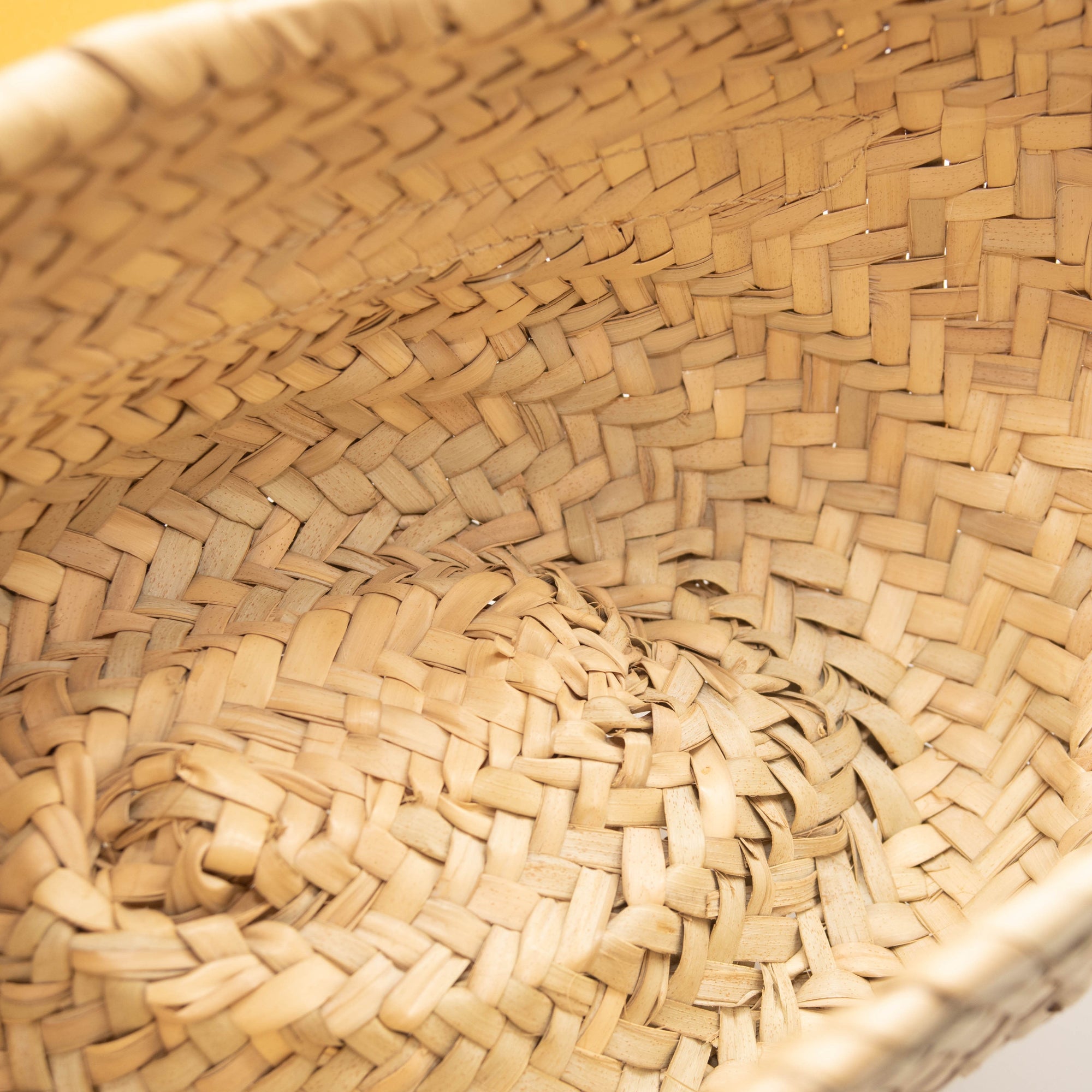Chloe Marcie Leather & Raffia Crossbody Bag SUNFLOWER YELLOW