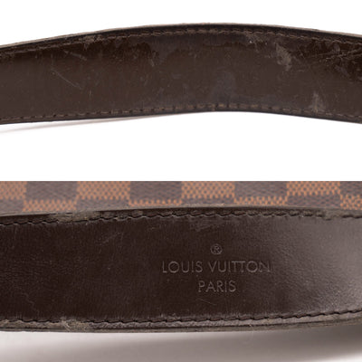 Louis Vuitton Graceful Mm Brown Damier Ébène Canvas Hobo Bag