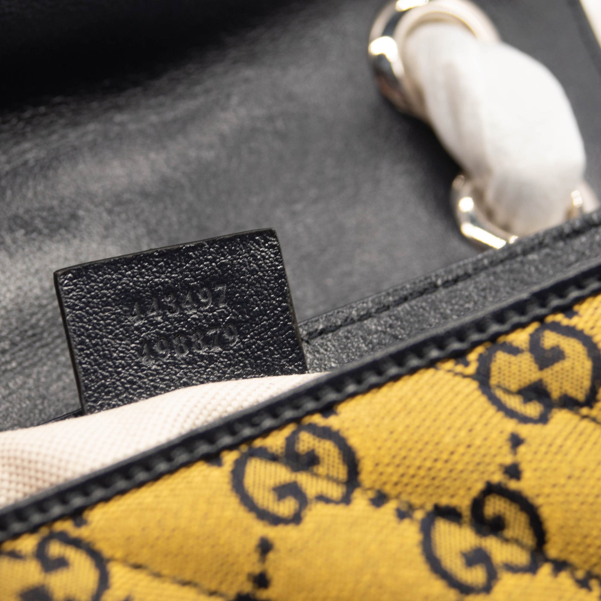 NEW Gucci Monogram Multicolor Matelasse Diagonal Small GG Marmont Shoulder Bag Multicolor