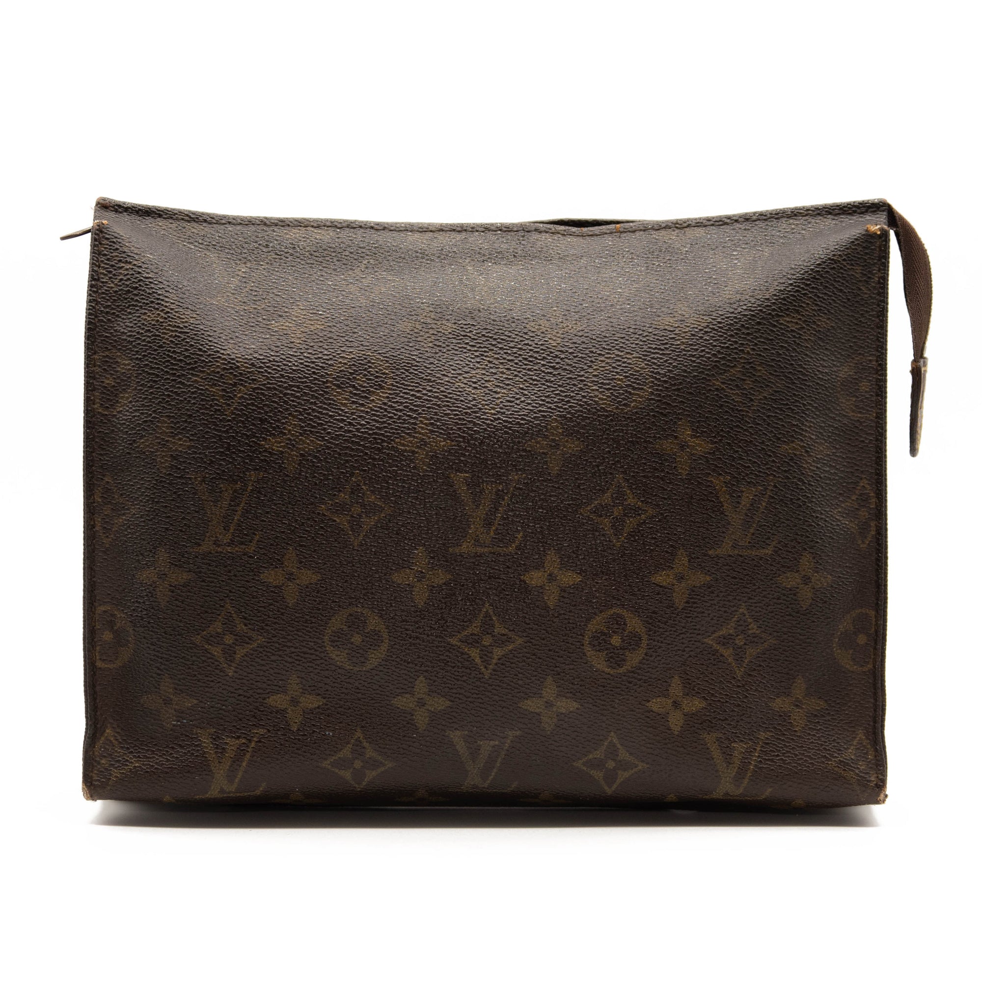 LOUIS VUITTON Monogram Toiletry Pouch 26 Brown