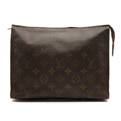 LOUIS VUITTON Monogram Toiletry Pouch 26 Brown