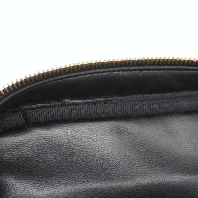 PRE-ORDER  Chanel  Lambskin Vanity Cosmetic Case Black