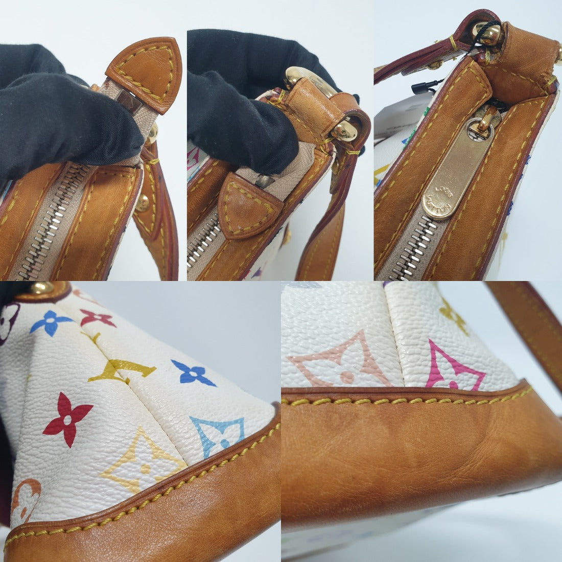 PRE-ORDER  Louis Vuitton  Monogram Muakami Eliza White TH1066