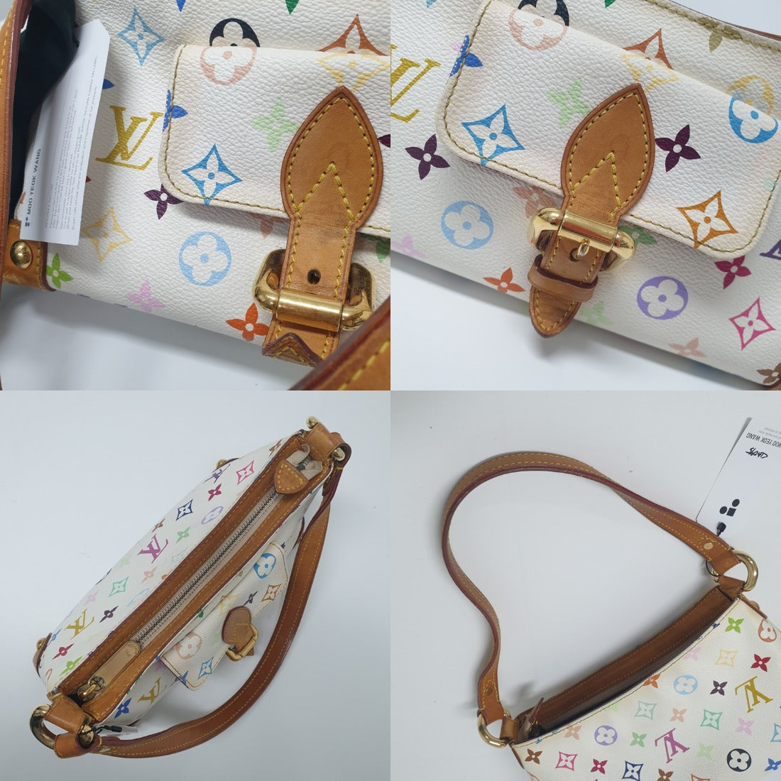 PRE-ORDER  Louis Vuitton  Monogram Muakami Eliza White TH1066