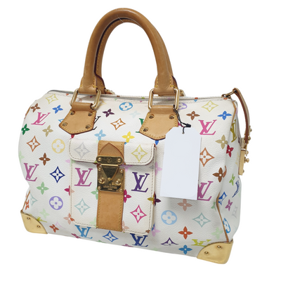 PRE-ORDER  Louis Vuitton  Monogram Muakami Speedy 30 White SP2036
