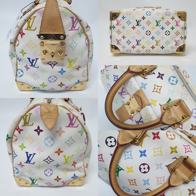 PRE-ORDER  Louis Vuitton  Monogram Muakami Speedy 30 White SP2036