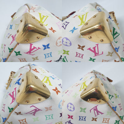 PRE-ORDER  Louis Vuitton  Monogram Muakami Speedy 30 White SP2036