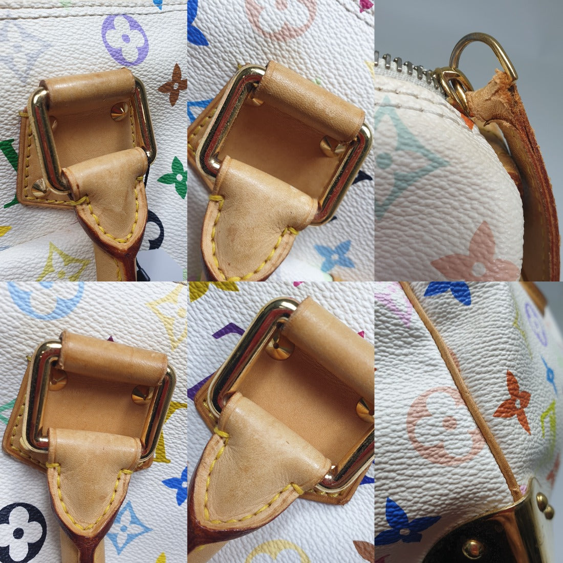 PRE-ORDER  Louis Vuitton  Monogram Muakami Speedy 30 White SP2036