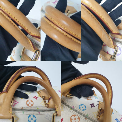 PRE-ORDER  Louis Vuitton  Monogram Muakami Speedy 30 White SP2036