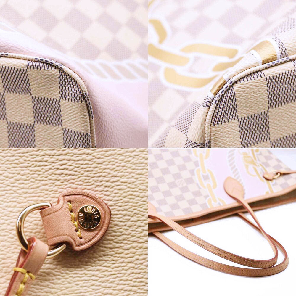 LOUIS VUITTON Damier Azur Nautical Neverfull MM