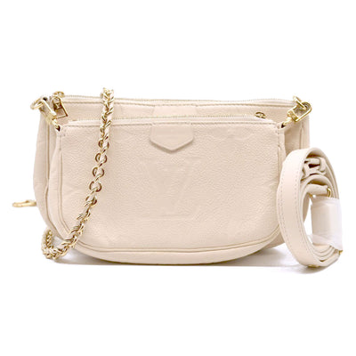 Louis Vuitton  Empreinte Monogram Giant Multi Pochette Accessories Cream
