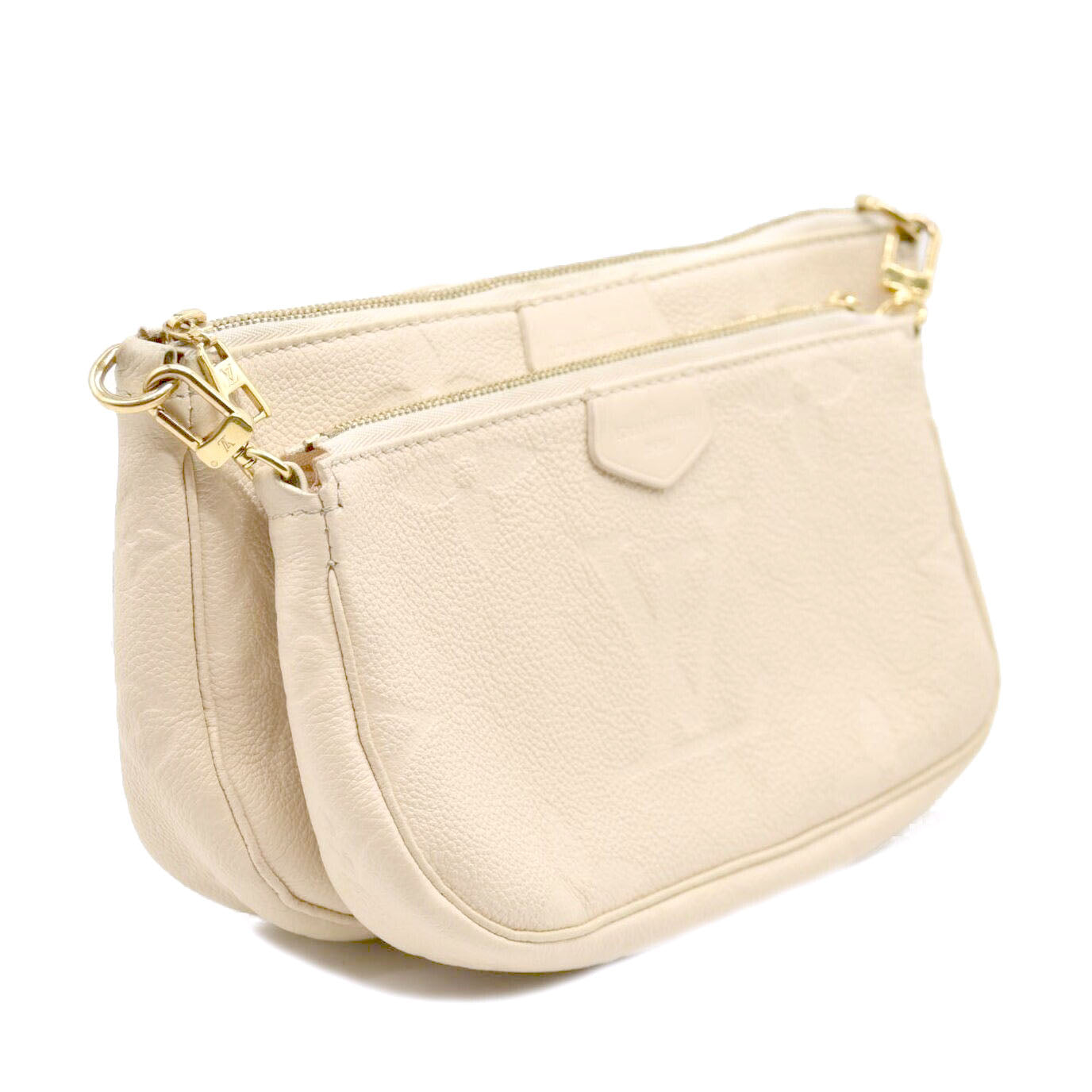 Louis Vuitton  Empreinte Monogram Giant Multi Pochette Accessories Cream