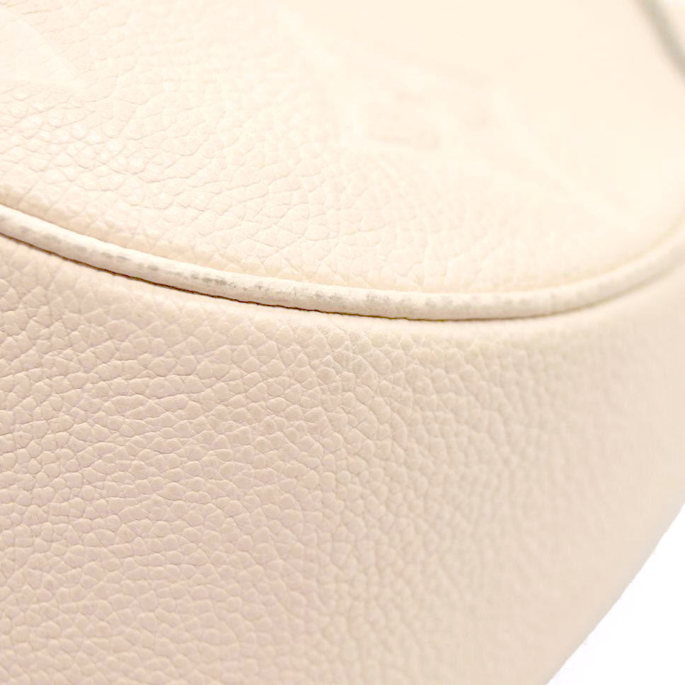 Louis Vuitton  Empreinte Monogram Giant Bagatelle NM Creme RFID