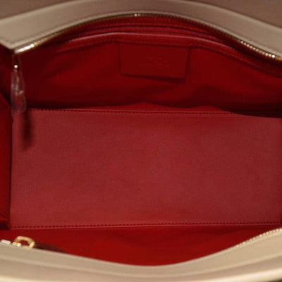 Christian Louboutin Women's Natural Medium Paloma Studded Leather Satchel