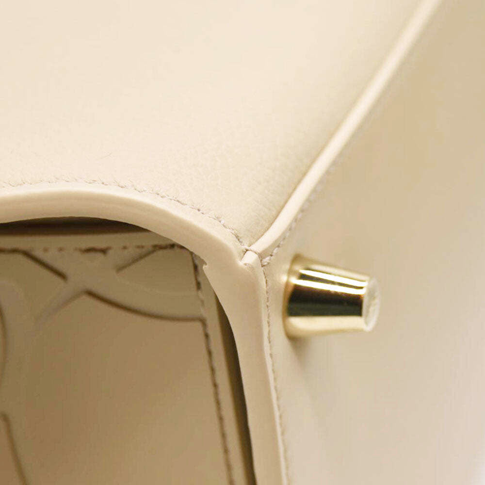 Christian Louboutin Women's Natural Medium Paloma Studded Leather Satchel