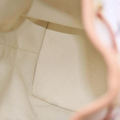 Louis Vuitton Monogram Jacquard -Tweed Nano Noé Multicolor White