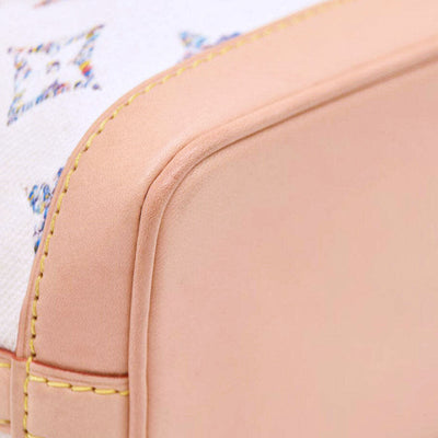 Louis Vuitton Monogram Jacquard -Tweed Nano Noé Multicolor White