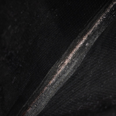 SAINT LAURENT Grain De Poudre Matelasse Chevron Monogram Chain Wallet Fog