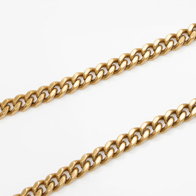 SAINT LAURENT Grain De Poudre Matelasse Chevron Monogram Chain Wallet Fog