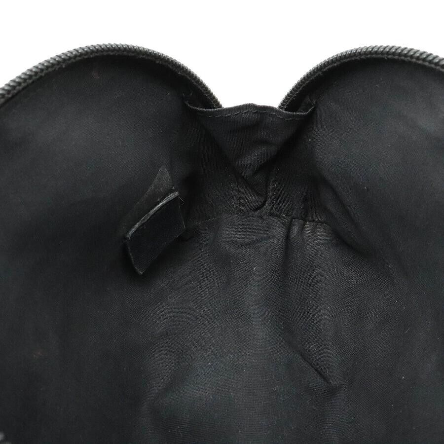 Pre-order Chanel Matelasse Cosmetic Pouch Black Leather Gold Heart Clover CoCo Mark