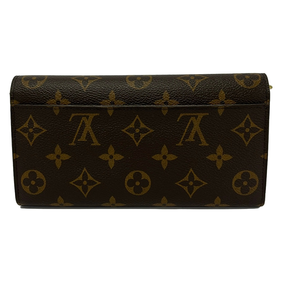 $800 LOUIS VUITTON Portefeuille Sarah Monogram Long Wallet M62235 Rose Ballerine