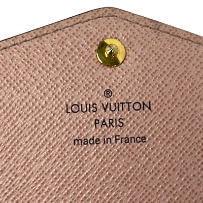 $800 LOUIS VUITTON Portefeuille Sarah Monogram Long Wallet M62235 Rose Ballerine