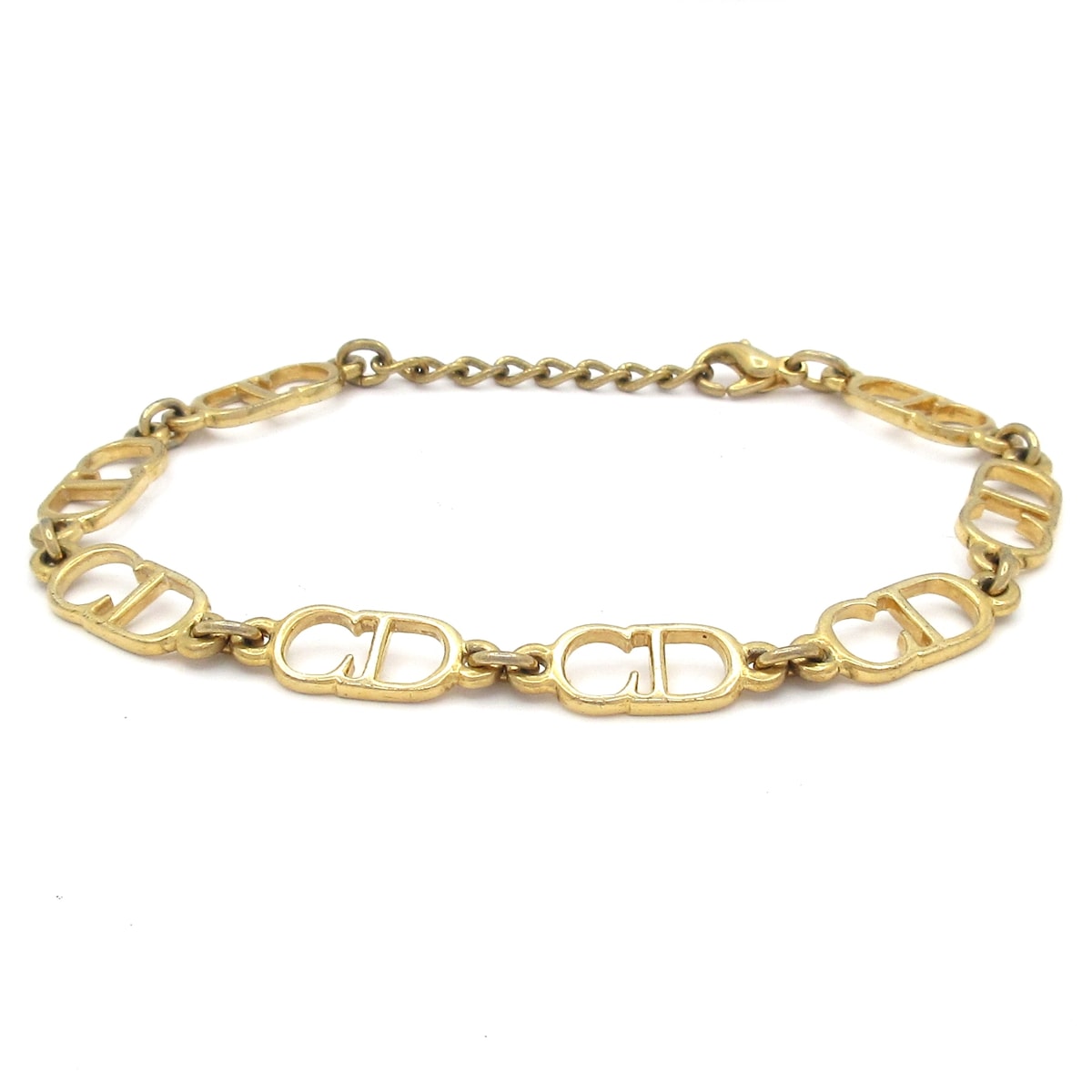 $400 Christian Dior Vintage CD Bracelet
