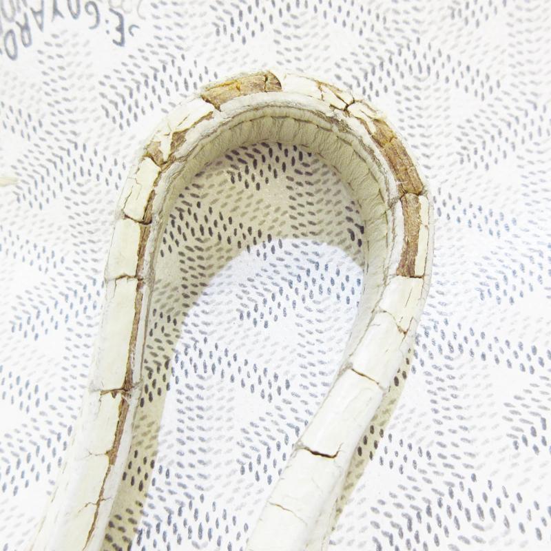 PRE-ORDER GOYARD Goyardine Marquises Tote White VIT020115