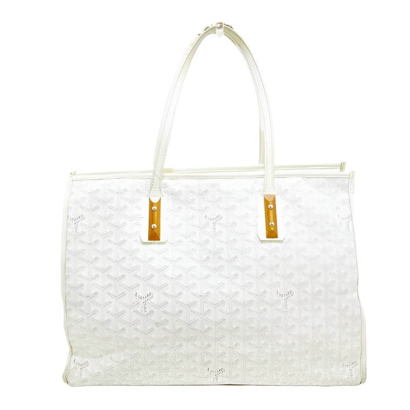 PRE-ORDER GOYARD Goyardine Marquises Tote White VIT020115