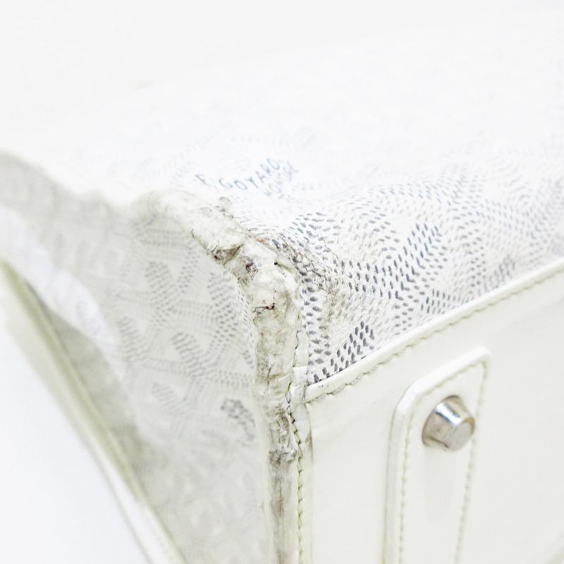 PRE-ORDER GOYARD Goyardine Marquises Tote White VIT020115
