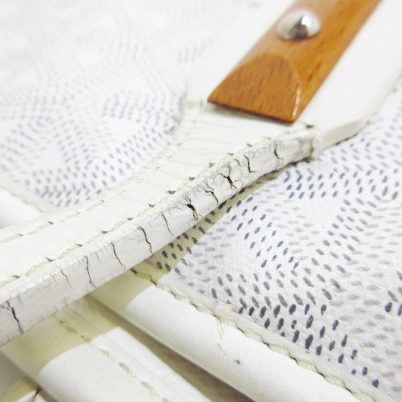 PRE-ORDER GOYARD Goyardine Marquises Tote White VIT020115