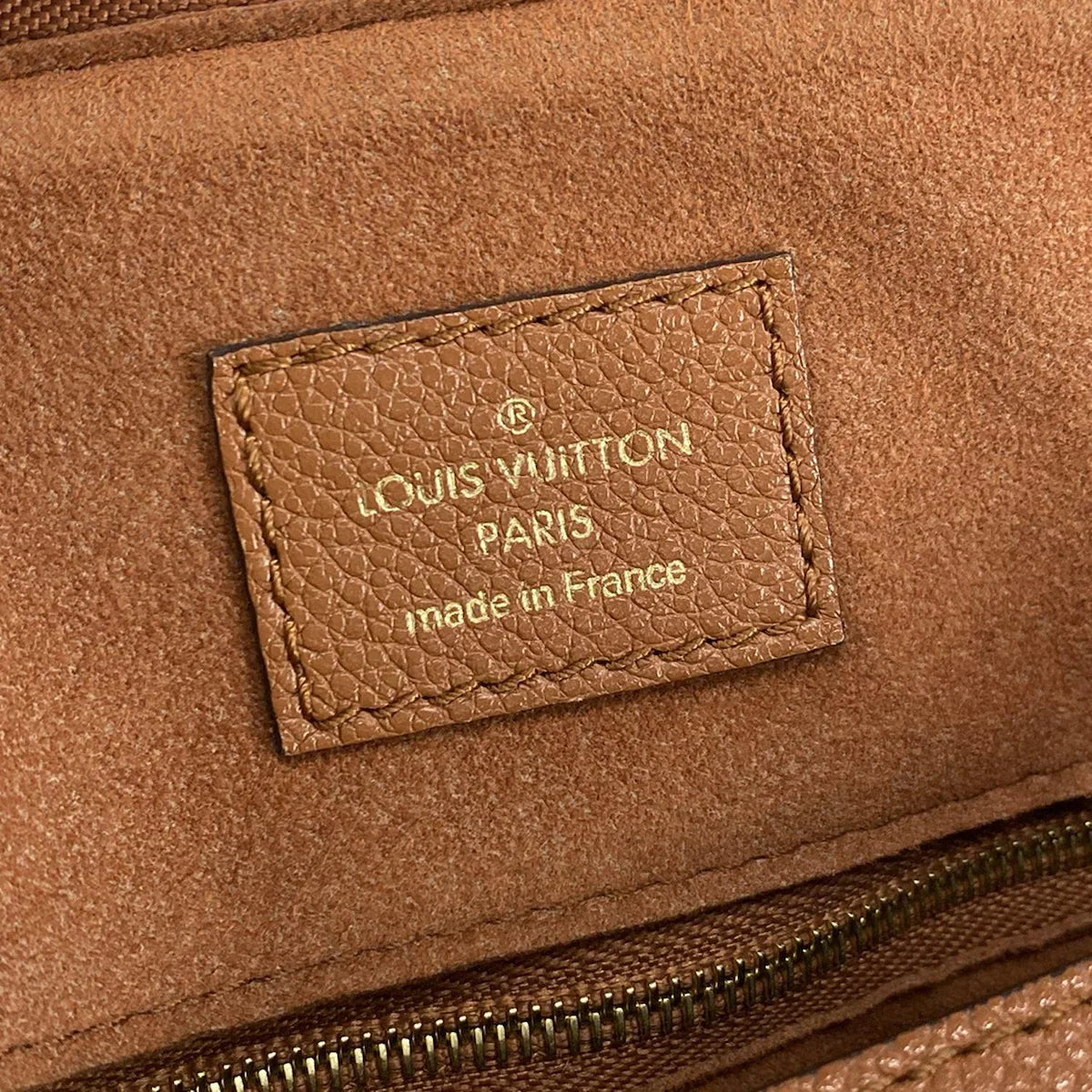 PRE-ORDER  Louis Vuitton  Empreinte Monogram Giant Speedy Bandouliere 25 Cognac RFID