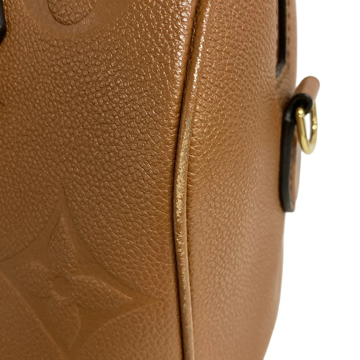 PRE-ORDER  Louis Vuitton  Empreinte Monogram Giant Speedy Bandouliere 25 Cognac RFID