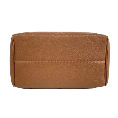 PRE-ORDER  Louis Vuitton  Empreinte Monogram Giant Speedy Bandouliere 25 Cognac RFID