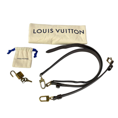 $1940 2020 Louis Vuitton Damier Ebene Speedy Bandouliere 25 LA0270