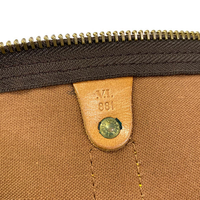 $2440 1988 LOUIS VUITTON Keepall Bandouliere 55 Monogram Boston Bag M41414 VI881