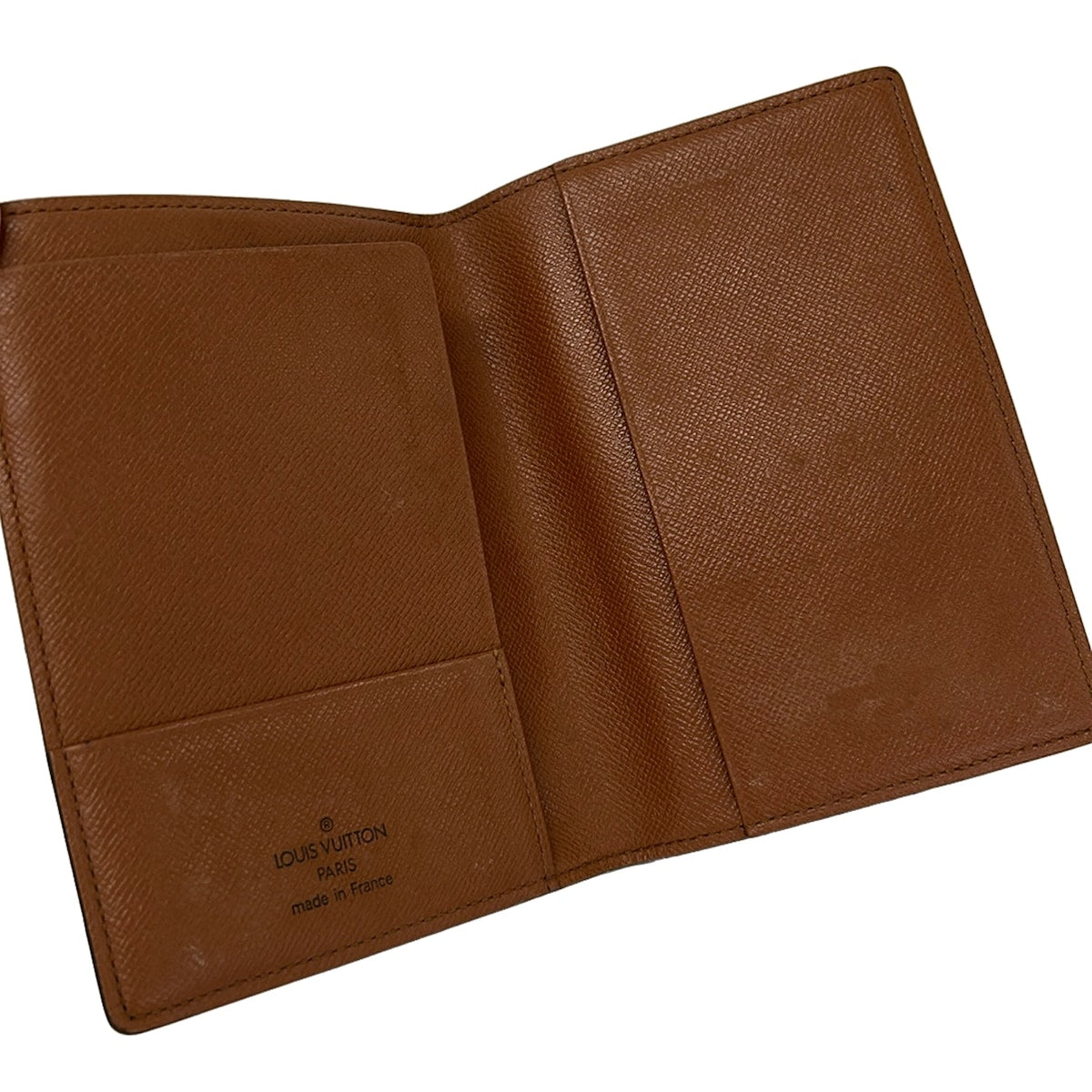 $400 1997 LOUIS VUITTON Couverture Passport Monogram Accessory Case M60180 MI0937