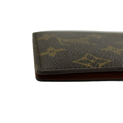 $400 1997 LOUIS VUITTON Couverture Passport Monogram Accessory Case M60180 MI0937