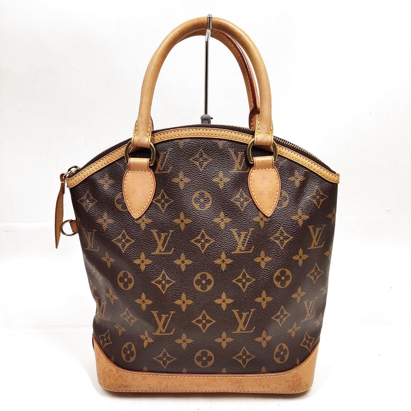 Louis Vuitton Lockit Handbag M40102 Brown Monogram FL0076