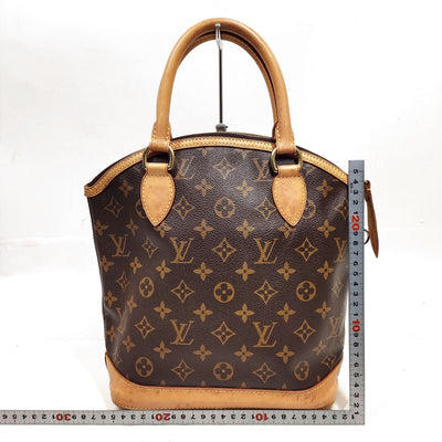 Louis Vuitton Lockit Handbag M40102 Brown Monogram FL0076