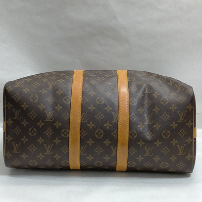 $2650 1991 Louis Vuitton LV Boston Bag Keepall Bandouliere 45 Brown Monogram MI0911