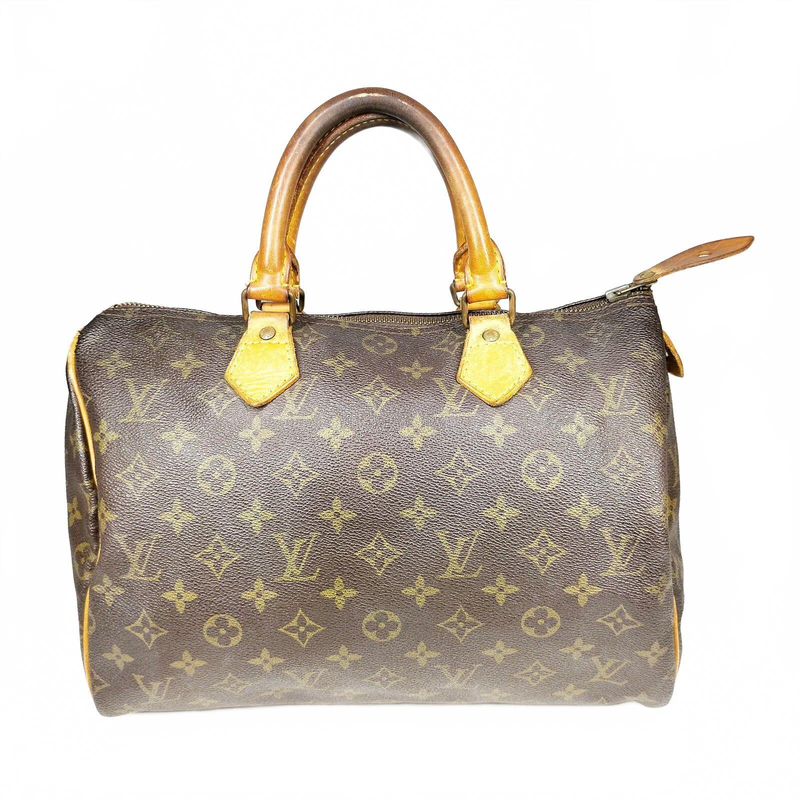 $1550 1982 Louis Vuitton Monogram Speedy 30 822