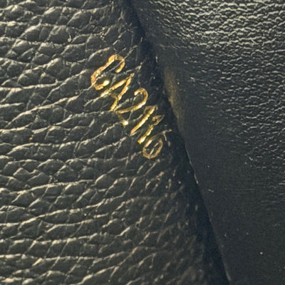 $1060 2016 Louis Vuitton Empreinte Sarah Wallet NM Black CA2116