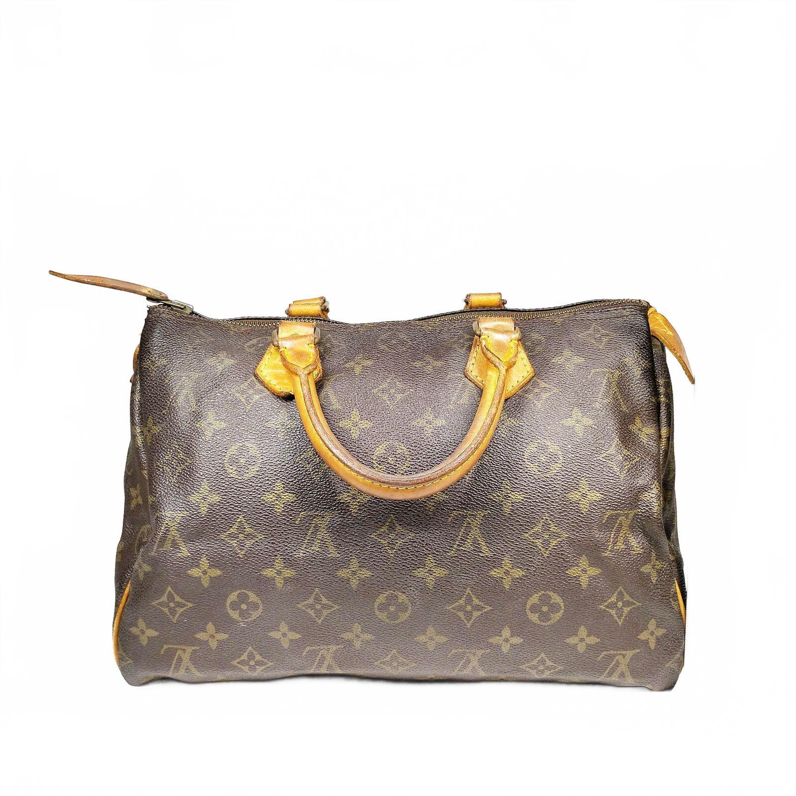 $1550 1982 Louis Vuitton Monogram Speedy 30 822