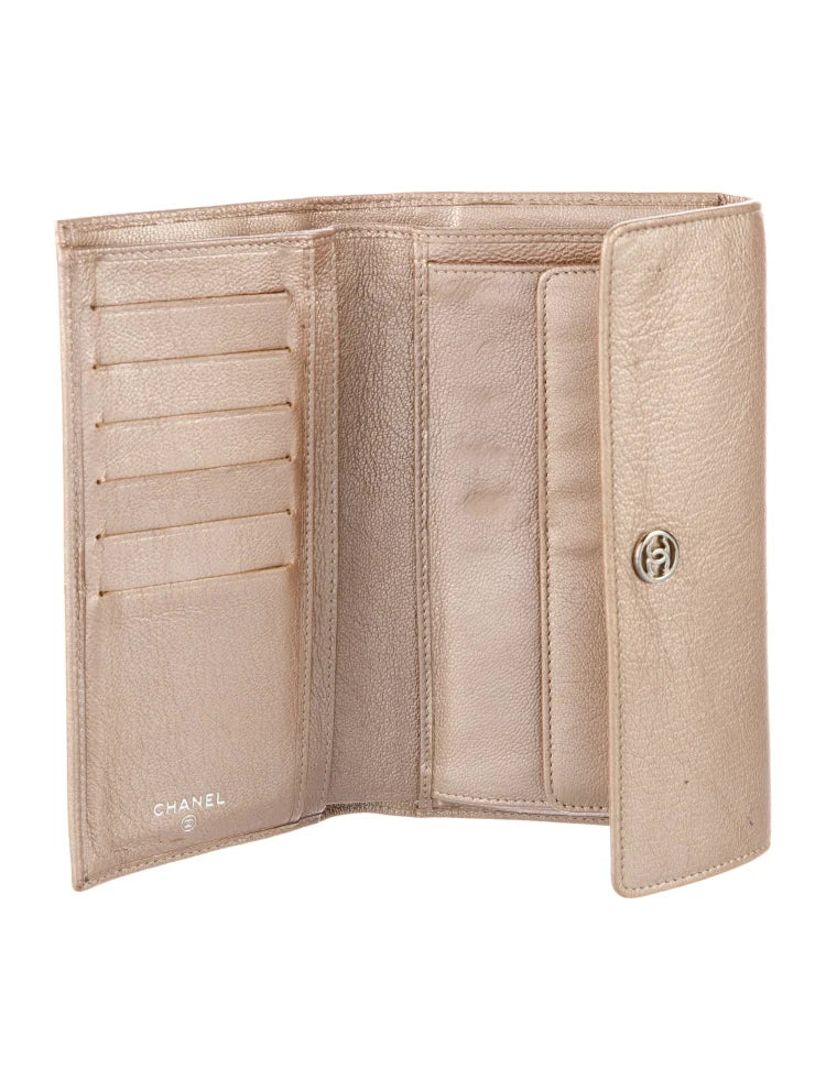 Chanel  Vintage 2007 Trifold Wallet