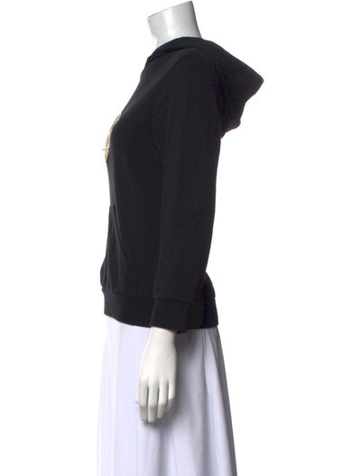 $870 Dior Hoodie Black Cotton Kids Size 12