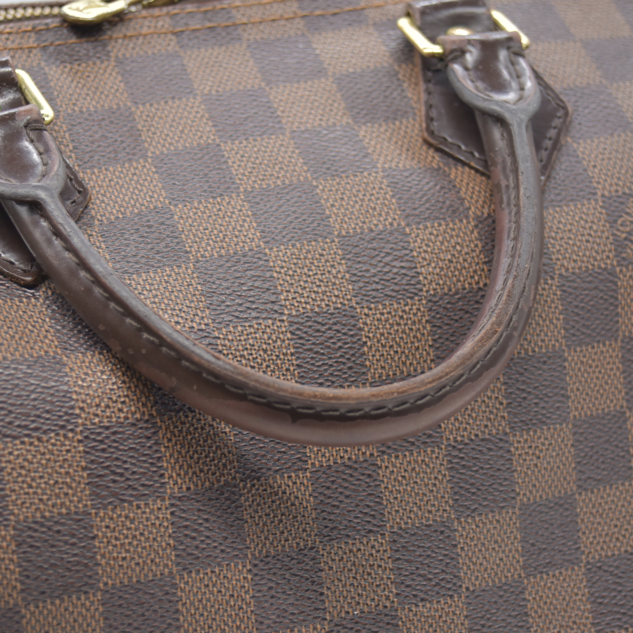 $2040 2012 Louis Vuitton Bandouliere Speedy 30 Damier Ebene SP2182