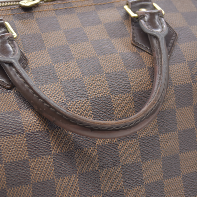 $2040 2012 Louis Vuitton Bandouliere Speedy 30 Damier Ebene SP2182
